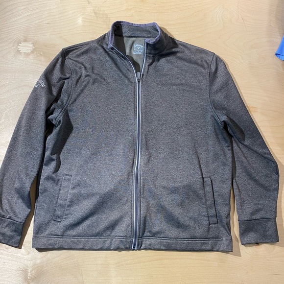 Callaway Weather Series Men's Gray Full-Zip Jacket XL (LW) - Picture 2 of 12